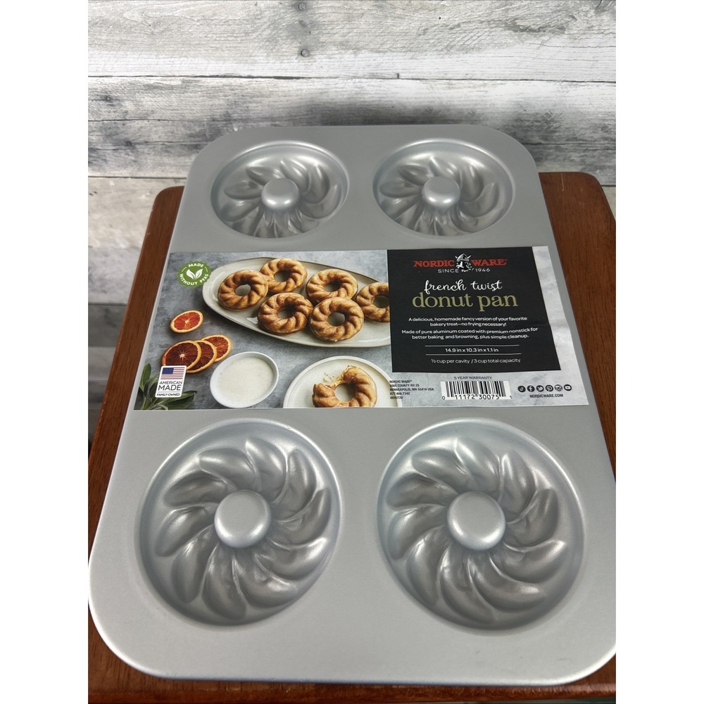 Nordic Ware French Twist Donut Pan